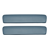 AP65GA-FRT325G 65/67 GM A-BODY FRONT 11 ARMREST PADS - MET BLUE MADRID - image 1