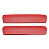AP65GA-FRT501G 65/67 GM A-BODY FRONT 11 ARMREST PADS - RED MADRID - image 1
