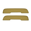 AP68GA-FRT635G 68/72 GM A-BODY FRONT ARMREST PADS - GOLD MADRID - image 1