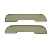 AP68GA-FRT645G 68/72 GM A-BODY FRONT ARMREST PADS - WILLOW GOLD MADRID - image 1