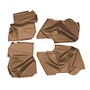 AW64GA00056656G 64 GM A-BODY CONVERTIBLE ARMREST/WELL COVERS - BROWN - image 1