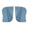 AW68GA00048310G 68/72 GM A-BODY HTP ARMREST COVERS - LIGHT METALLIC BLUE - image 1