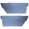 DO65GUD0040314G 65 CUTLASS/442 HOLIDAY COUPE REAR PANELS- STERLING BLUE - image 1