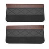 DO66GUS001210001 66 F-85/CUTLASS/442 DOOR PANELS - BLACK W/ BLACK CARPET - image 1