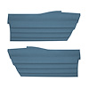DO67GUD0048310G 67 CUTLASS SUPREME/442 HOLIDAY CPE REAR PANELS - LT MET. BLUE - image 1
