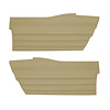 DO67GUD0048640G 67 CUTLASS SUPREME/442 HOLIDAY CPE REAR PANELS - PEARL YELLOW - image 1