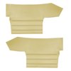 DO67GUD0056640G 67 CUTLASS SUPREME/442 CONV. REAR PANELS - PEARL YELLOW - image 1
