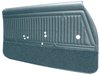 DO68GUD0012333G-PA 68 CUTLASS SUPREME ASSEMBLED DOOR PANELS - TEAL BLUE - image 1