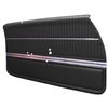 DO68GUS0012100G-PA 68 CUTLASS S/442 HOLIDAY COUPE ASSEMBLED DOOR PANELS - BLACK - image 1