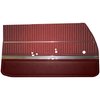 DO68GUS0012502G 68 CUTLASS S/442 HOLIDAY COUPE DOOR PANELS - RED - image 1
