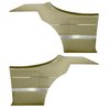 DO68GUS0046645G-PA 68 CUTLASS S/442 HOLIDAY COUPE REAR PNL ASMBLY-WILLOW GOLD - image 1