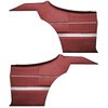 DO68GUS0047511G-PA 69 CUTLASS S/442 SPORTS CPE REAR PNL ASMBLY-RED - image 1