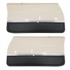 DO69GUS0011241G-PA 69 CUTLASS S/442 SPORTS COUPE ASSEMBLED DOOR PANELS- PAR/BLK - image 1