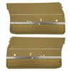 DO69GUS0011635G 69 CUTLASS S/442 SPORTS COUPE DOOR PANELS - GOLD - image 1