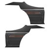 DO70GU00088100G-PA 70 F-85 SPORTS COUPE REAR PANEL ASMBLY - BLACK - image 1