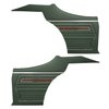 DO70GU00088460G-PA 70 F-85 SPORTS COUPE REAR PANEL ASMBLY - MET GREEN - image 1