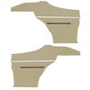DO70GU00088694G 70 F-85 SPORTS COUPE REAR PANELS - SANDALWOOD - image 1