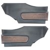 DO70GUD0048100G 70 CUTLASS SUPREME/442 HOLIDAY COUPE REAR PANELS - BLACK - image 1