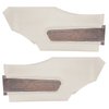 DO70GUD0048202G 70 CUTLASS SUPREME/442 HOLIDAY CPE REAR PANELS - PEARL WHITE - image 1