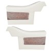 DO70GUD0056202G-PA 70 CUTLASS SUPREME/442 CONV REAR PANEL ASMBLY-PEARL WHITE - image 1