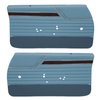 DO70GUS0011310G-PA 70 CUTLASS S/442 SPORTS COUPE ASSEMBLED DOOR PANELS- MT BLUE - image 1