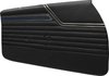 DO70GUS0012100G-PA 70 CUTLASS S/442 HOLIDAY COUPE ASSEMBLED DOOR PANELS - BLACK - image 1