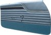 DO70GUS0012310G-PA 70 CUTLASS S/442 HOLIDAY COUPE ASSEMBLED DOOR PANELS- MT BLUE - image 1