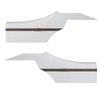DO70GUS0048202G-PA 70 CUTLASS S/442 HOLIDAY COUPE REAR PANEL ASMBLY-PEARL WHITE - image 1