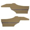 DO70GUS0048650G 70 CUTLASS S/442 HOLIDAY COUPE REAR PANELS - GOLD - image 1