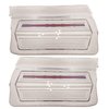 DO71GU00028202G 71 CUTLASS HARDTOP COUPE DOOR PANELS - PEARL WHITE - image 1