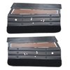 DO71GUS0011100G 71 CUTLASS S/442 SPORTS COUPE DOOR PANELS - BLACK - image 1