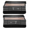 DO71GUS0012100G 71 CUTLASS S/442 HOLIDAY COUPE DOOR PANELS - BLACK - image 1
