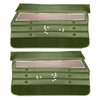 DO71GUS0012415G 71 CUTLASS S/442 HOLIDAY COUPE DOOR PANELS - JADE GREEN - image 1