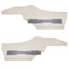 DO71GUS0047202G 71 CUTLASS S/442 SPORT COUPE REAR PANELS PEARL WHITE - image 1
