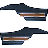 DO71GUS0048380G 71 CUTLASS S/442 HOLIDAY COUPE REAR PANELS - BLUE - image 1
