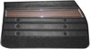 DO72GUS0012100G 72 CUTLASS S/442 HOLIDAY COUPE DOOR PANELS - BLACK - image 1
