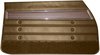 DO72GUS0012690G 72 CUTLASS S/442 HOLIDAY COUPE DOOR PANELS - SADDLE - image 1