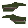 DO72GUS0047465G-PA 72 CUTLASS S/442 SPORTS COUPE REAR PANEL ASMBLY - GREEN - image 1