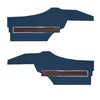 DO72GUS0048380G 72 CUTLASS S/442 HOLIDAY COUPE REAR PANELS - BLUE - image 1