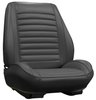 RS67GUD0010100G 67 CUTLASS SUPREME/442 BUCKETS RALLYE BUCKET SEATS - BLACK - image 1