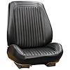 RS68GUD0010100G 68 CUTLASS SUPREME BUCKETS - RALLYE BUCKET SEATS - BLACK - image 1