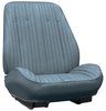 RS69GUD0010325G 69 CUTLASS SUPREME BUCKETS - RALLYE BUCKET SEATS - MET BLUE - image 1
