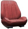 RS69GUD0010511G 69 CUTLASS SUPREME BUCKETS - RALLYE BUCKET SEATS - RED - image 1