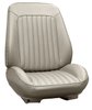 RS72GG00010230G 72 GTO/LEMANS BUCKETS RALLYE BUCKET SEATS - WHITE - image 1