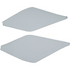 SB66GU02B2 66/67 F-85/CUTLASS/442 SAIL PANELS - BASKETWEAVE WHITE - image 1