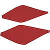 SB66GU03B2 67 F-85/CUTLASS/442 SAIL PANELS - BASKETWEAVE RED - image 1