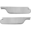 SV66GU02B2-PA 66/67 F-85/CUT/442 HOLIDAY CPE SUNVISOR 2-PIN - BSKTWV WHITE - image 1