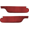 SV66GU03B2-PA 67 F-85/CUT/442 HOLIDAY CPE SUNVISOR 2-PIN - BSKTWV RED - image 1