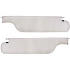 SV68GU02B2-PA 68 F-85/CUT/442 HOLIDAY CPE SUNVISOR 2-PIN - BSKTWV WHITE - image 1