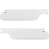 SV69GU02B2-PA 69 F-85/CUT/442 HOLIDAY CPE SUNVISOR 2-PIN - BSKTWV WHITE - image 1